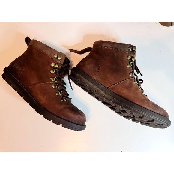 Blaine Born Classic Leather Lace Up Hiking Outdoor Boot Brown 10 Medium - Picture 6 of 10